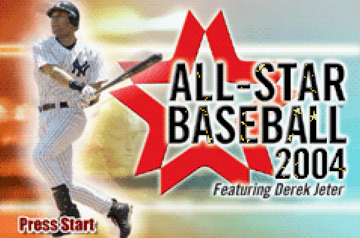 All-Star Baseball 2004  Title Screen